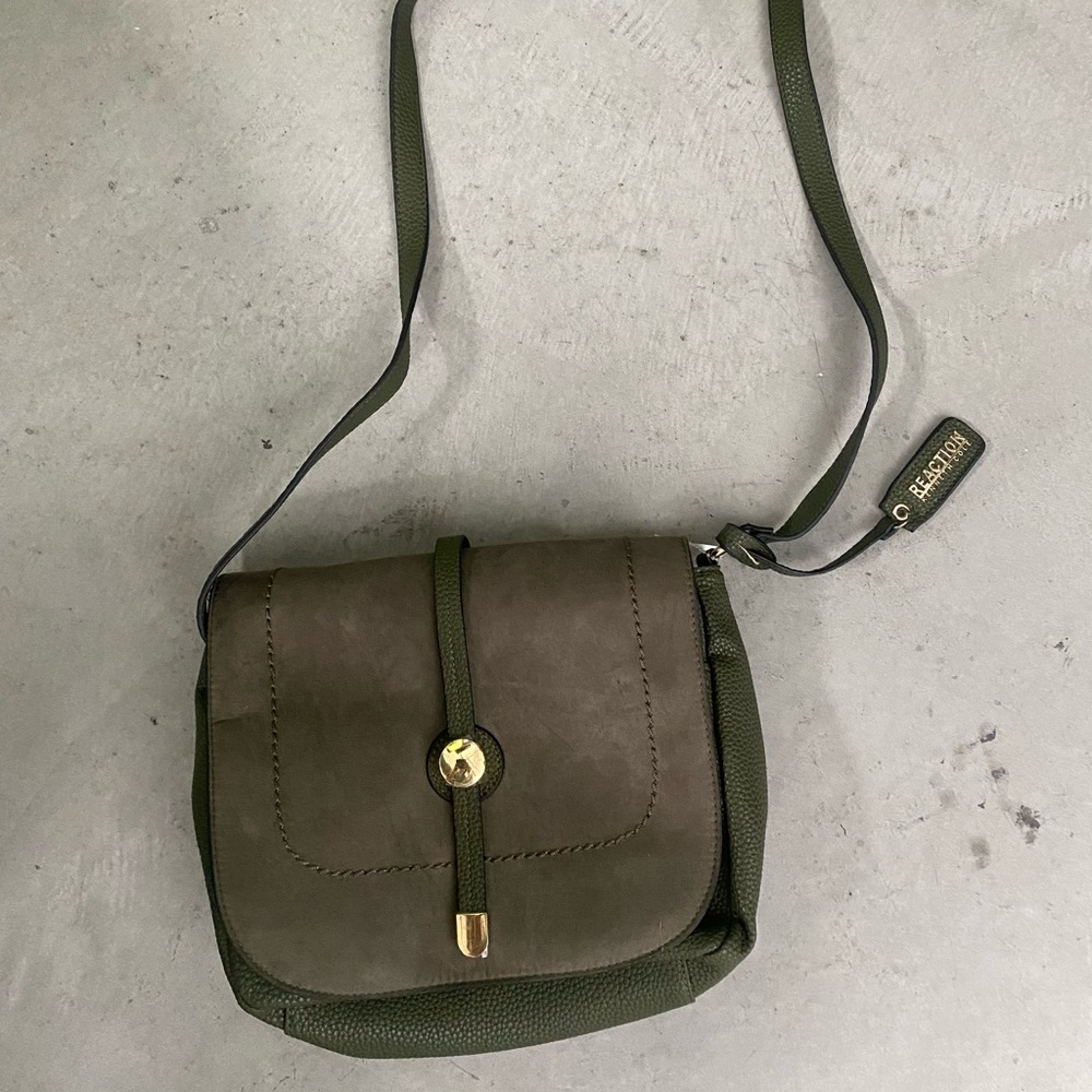 Khaki/army green crossbody bag Reaction by Kenneth Cole
